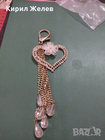 Много красив стилен дизайн ключодържател с кристали уникат - 2833, снимка 6 - Други - 31223571