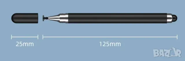 2в1 писалка за екран Стилус / touch screen , снимка 2 - Резервни части за телефони - 48367960