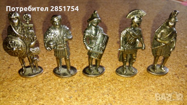 Метални фигурки,, Римски воини'' за колекционери , снимка 2 - Колекции - 31473332