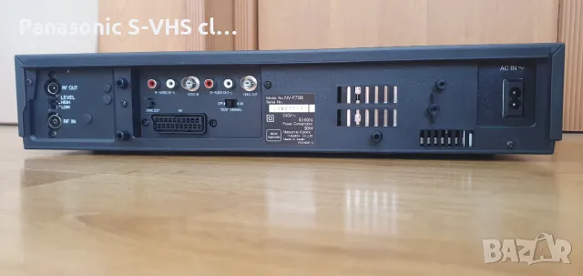 Panasonic NV-F70B VHS/Hi-Fi stereo Sp/Lp rec-play AV, снимка 14 - Плейъри, домашно кино, прожектори - 49245360