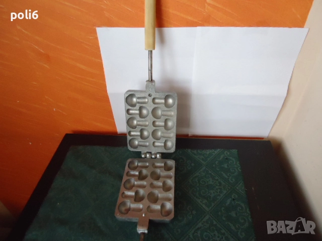 От соца, ретро преса за сладки,Преса за цели сладки или сладки с пълнеж, снимка 7 - Форми - 45464211