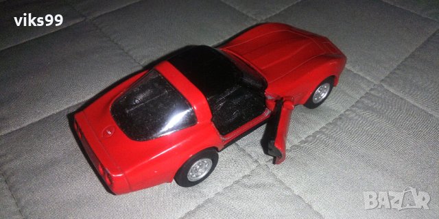 WELLY 1982 CHEVROLET Corvette Coupe, снимка 5 - Колекции - 38046092