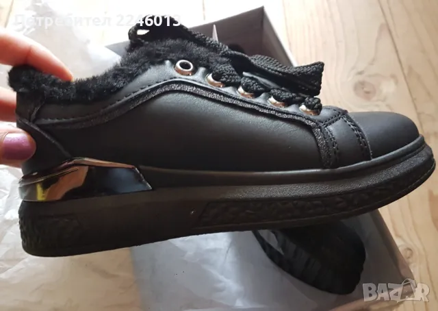 Детски кецове с топъл хастар-32номер-нови