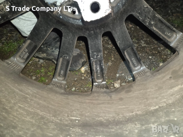 Джанти с гуми за Мерцедес Mercedes свалени от GT имат фланци, снимка 14 - Гуми и джанти - 52587655