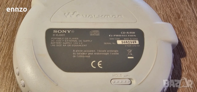 Дискмен sony d-ej001, снимка 7 - Декове - 54351385