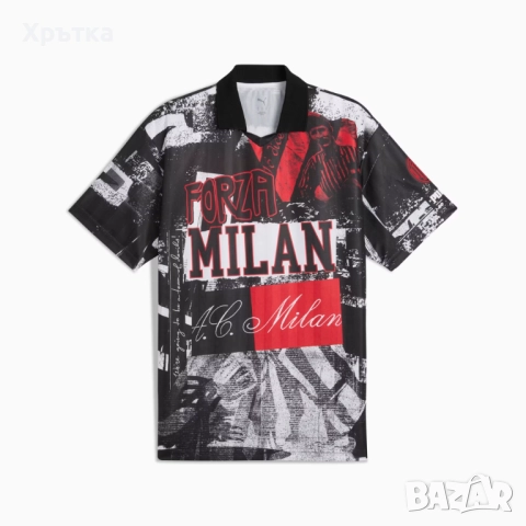 Puma x AC Milan - Оригинална мъжка футболна тениска размер M