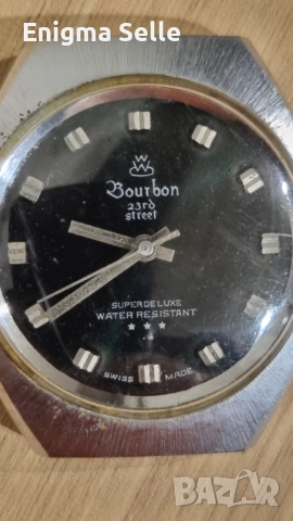 Оригинален Швейцарски Мъжки Ръчен Часовник BOURBON 23 Rd Street SUPER DE LUXE, снимка 3 - Мъжки - 52576660
