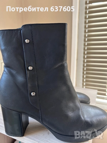 Дамски боти на ток, снимка 1