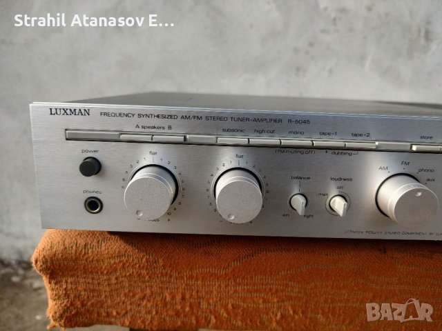 Luxman R-5045 Стерео Ресийвър, снимка 4 - Ресийвъри, усилватели, смесителни пултове - 39309493