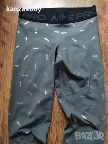 NIKE PRO METALLIC FOIL LOGO - страхотен дамски клин КАТО НОВ М, снимка 6 - Клинове - 51488619