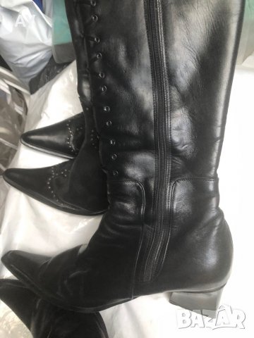Дамски ботуши естествена кожа, снимка 2 - Дамски ботуши - 34879670