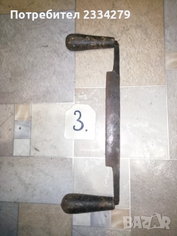 Антични сатър, нож, масат, рукан, копач. , снимка 10 - Антикварни и старинни предмети - 51762665