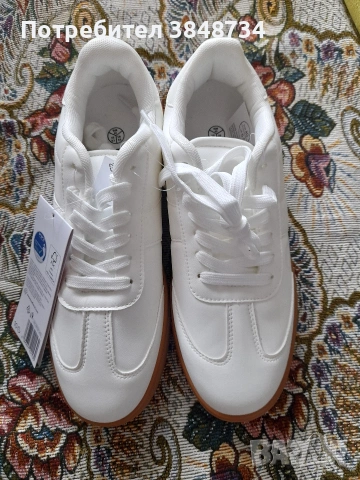 Обувки бели размер 40, снимка 4 - Маратонки - 53974443
