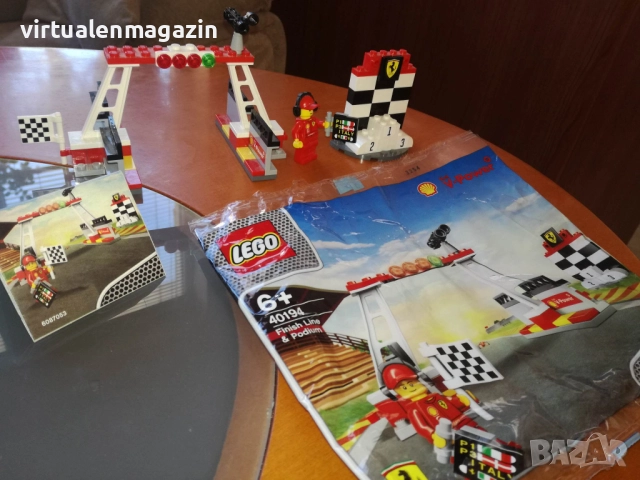 Конструктор Лего Ferrari - Lego 8362 , 8673 , 40190 , 40194, снимка 17 - Конструктори - 38165060