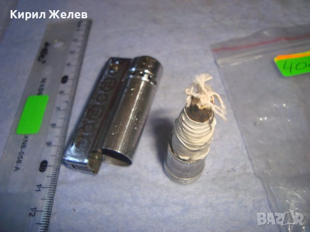 СТАРА БЕНЗИНОВА МАРКОВА РЕТРО Тип ИМКО СРЕБРИСТА ЗАПАЛКА 14242, снимка 13 - Колекции - 37110840