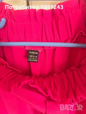 Дамски панталон с висока талия , снимка 3 - Панталони - 50948019