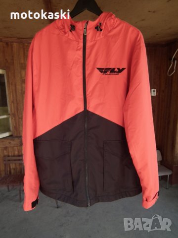 Fly Racing леко яке с качулка