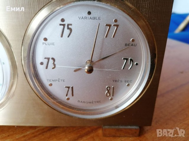 Колекционерски часовник барометър EUROPA , снимка 3 - Колекции - 32058814