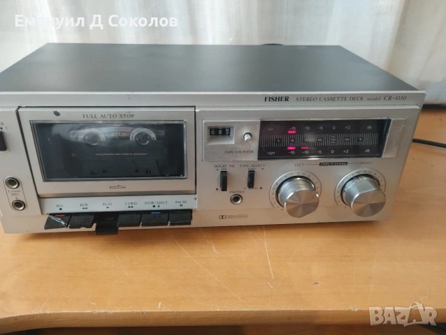 стерео касетъчен дек FISHER CR-4110