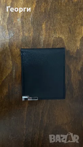 Черен мъжки портфейл