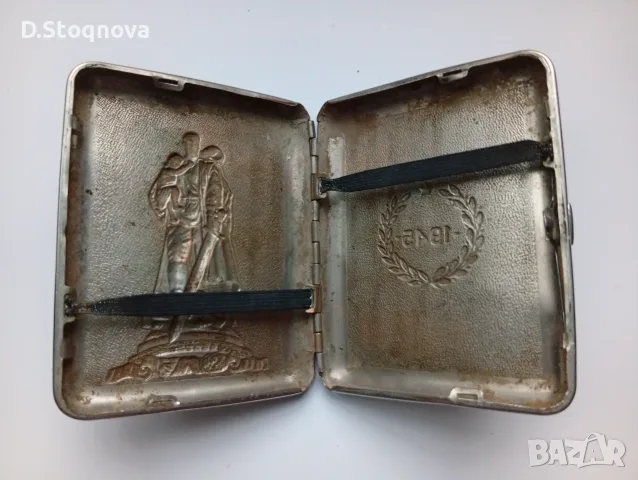 Ретро Табакера от Соца!(Руска, Метална), снимка 6 - Антикварни и старинни предмети - 55973501