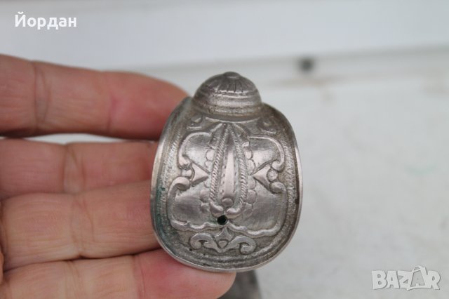 Стара сребърна възрожденска гривна , снимка 3 - Антикварни и старинни предмети - 38376132