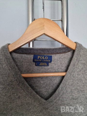Страхотен мъжки пуловер POLO RALPH LAUREN размер L , снимка 3 - Пуловери - 53009693
