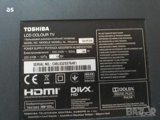 Toshiba 32AV933G на части 