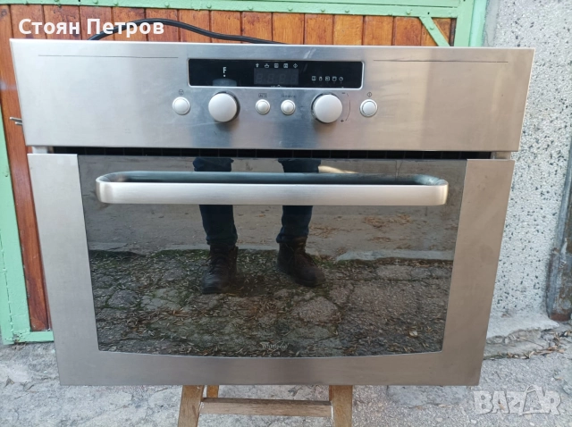 Комбинирана фурна с микровълнова за вграждане Whirlpool , снимка 3 - Печки, фурни - 52939352