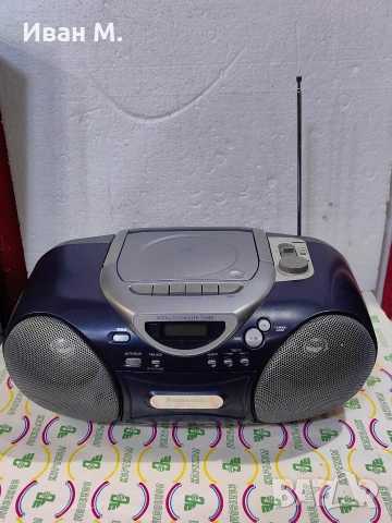 Радиокасетофон със CD Panasonic 