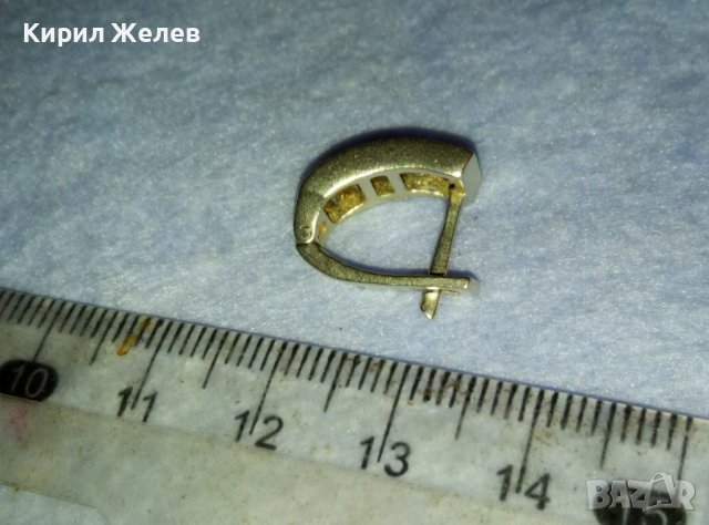 ЕЛЕГАНТНА СКЪПОЦЕННА СРЕБЪРНА ОБЕЦА СРЕБРО 925 АНГЛИЯ с ЮВЕЛИРНО ФАСЕТИРАНИ ПЛАНИНСКИ КРИСТАЛИ 40138, снимка 8 - Обеци - 42425334