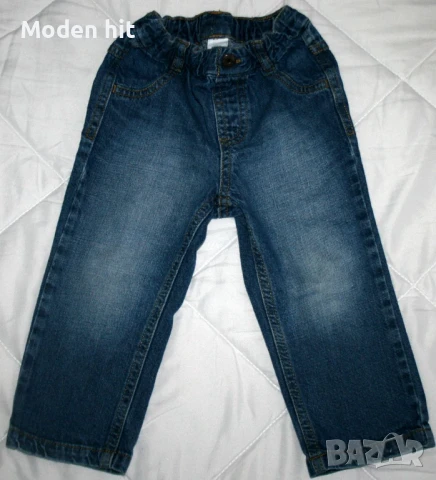 12-18 м./86 см. за момче H&M, Marks&Spenser, C&A, Vertbaudet, Looney Tunes, снимка 10 - Бебешки дънки - 50897120