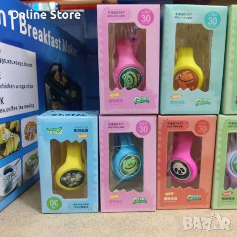 Детска играчка часовник против комари със светлинен ефект, снимка 4 - Други - 42609451