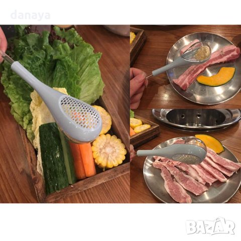 1821 Решетъчна лъжица диспенсър за пудра захар сол, снимка 7 - Прибори за хранене, готвене и сервиране - 30755843