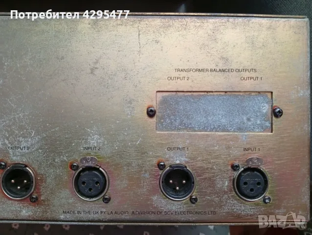 LA Audio EQ231G-SP, снимка 5 - Еквалайзери - 56489279