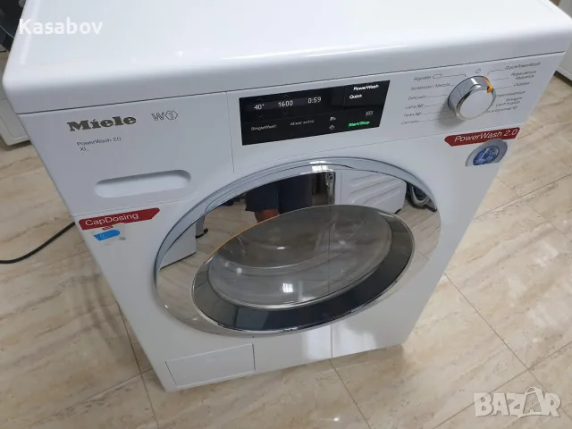 Miele W1 Пералня - 9Кг - 1600rpm - PowerWash - Миеле 12м Гаранция