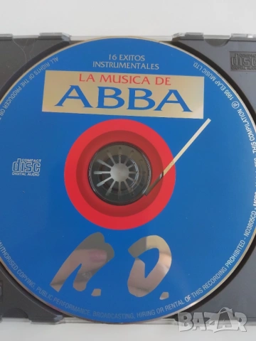 La musica de Abba - 16 exitos instrumentals - матричен диск музика
