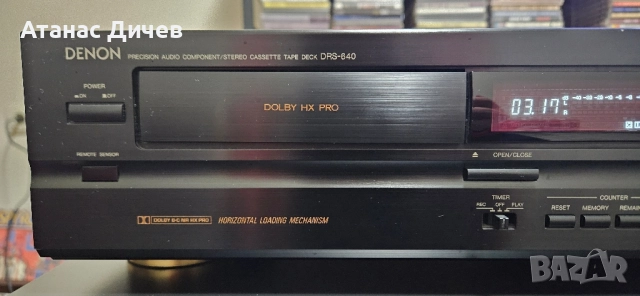 Касетен дек Denon DRS-640, снимка 2 - Декове - 52324237