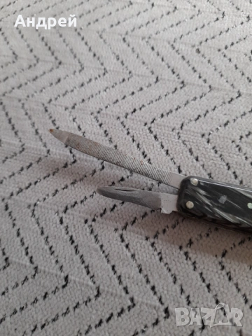 Стар джобен нож,ножче,ножка #166, снимка 5 - Други ценни предмети - 53011861