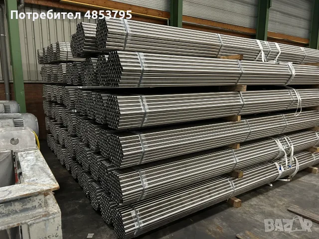 Неръждаеми тръби Инокс AISI 316L \varnothing 42.4х2.0 mm (EN 1.4404)
