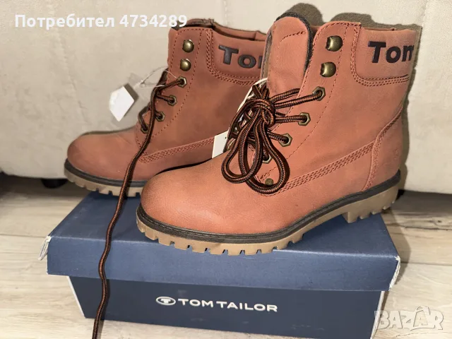 Зимни боти - Tom Tailor, снимка 2 - Дамски боти - 56537237