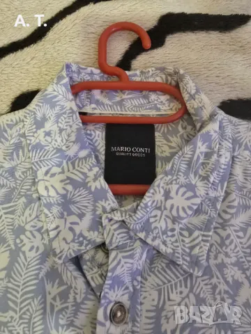 Риза Mario Conti размер M, снимка 3 - Ризи - 48865643