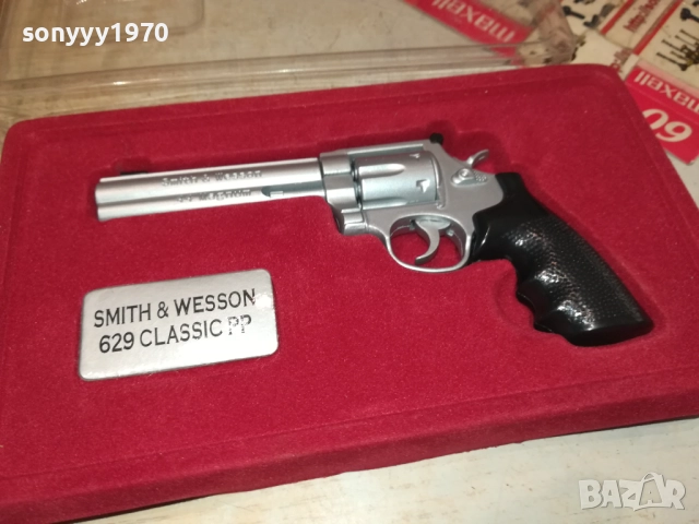 SMITH & WESSON 629 CLASSIC PP МЕТАЛЕН ПИСТОЛЕТ ЗА КОЛЕКЦИЯ-ВНОС SWISS 2109251244 , снимка 7 - Колекции - 51785269