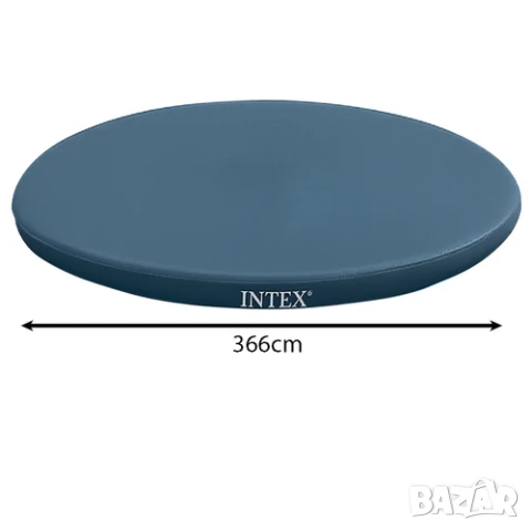 Покривало за басейн Intex 244, 305, 366, снимка 4 - Басейни и аксесоари - 50592301