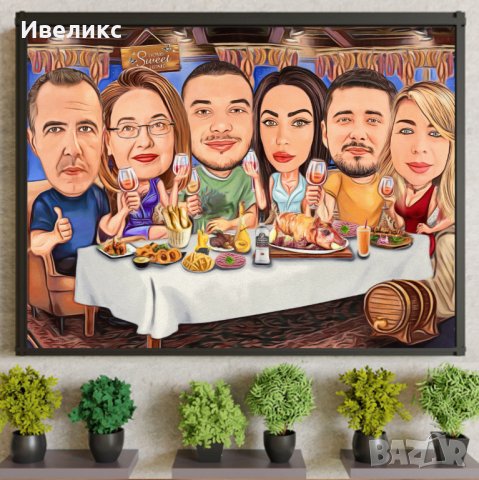 Коледна КАРИКАТУРА коледа , снимка 6 - Картини - 38731548