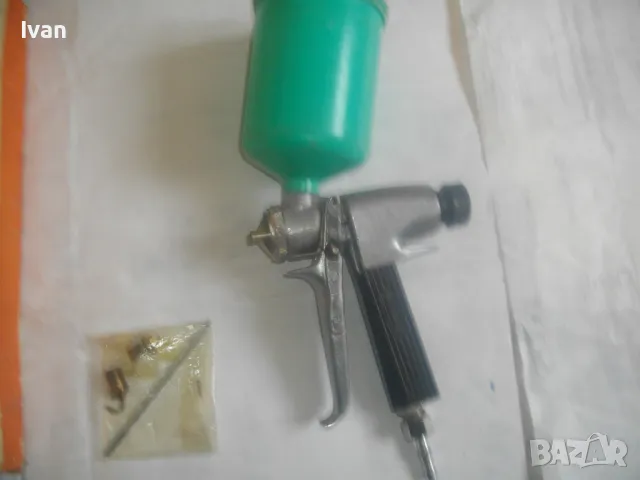 НОВ СТАРО КАЧЕСТВО БЪЛГАРСКИ СОЦ НРБ ПНЕВМАТИЧЕН ПИСТОЛЕТ БОЯДЖИЙСКИ ПВ-0,5 ЗАВОД ЛОМОНОСОВ ПЛЕВЕН , снимка 12 - Други инструменти - 49600369