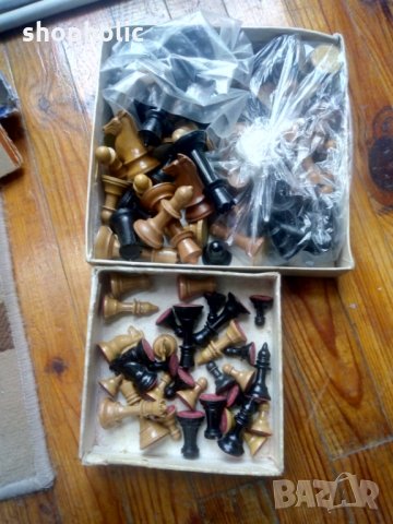 Шах с бекелитови фигури, снимка 2 - Шах и табла - 29844444