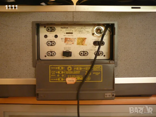 REVOX G-36 ЛАМПОВ, снимка 10 - Ресийвъри, усилватели, смесителни пултове - 56296656