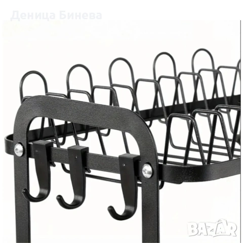 Сушилник за съдове с оттичане на водата, XXL, снимка 6 - Съдове за готвене - 53165474