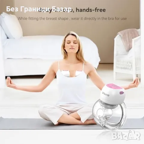 Нова Лека електрически помпа за кърма с LED дисплей, 3 режима, 9 нива, снимка 8 - Помпи за кърма - 48024909